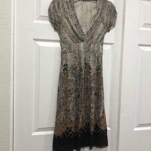 Custom Tahari 100% silk dress